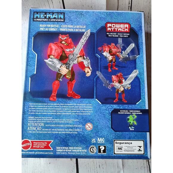 NEW 2021 Masters Of The Universe MOTU 8.5" Netflix Battle Armor He-Man - Picture 6 of 6